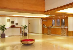 Reception of Hotel Park Residency
